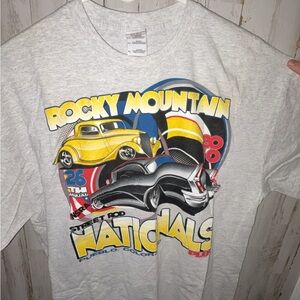 2000s Rocky Mountain Street Rod Nationals T-Shirt XL Gray – 26th Annual NSRA